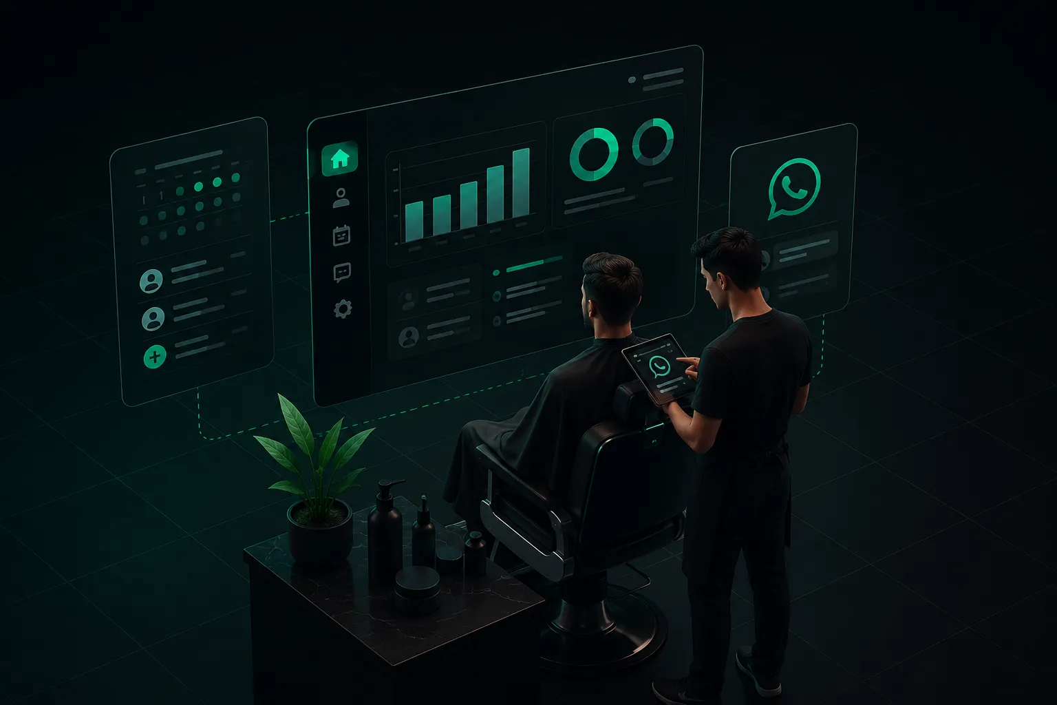 Cómo automatizar una barbería: turnos, recordatorios y WhatsApp